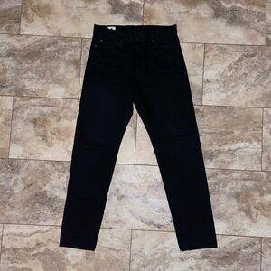 MOMOTARO “CLASSIC” BLACK SELVEDGE JEANS (SLIM TAPERED) Size 32